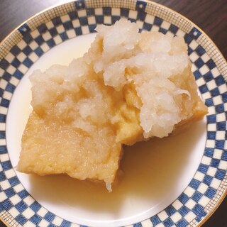 厚揚げのみぞれ煮